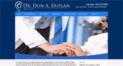 Desktop Screenshot of drduplan.com